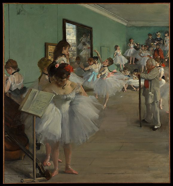 The Dance Class by Edgar Degas